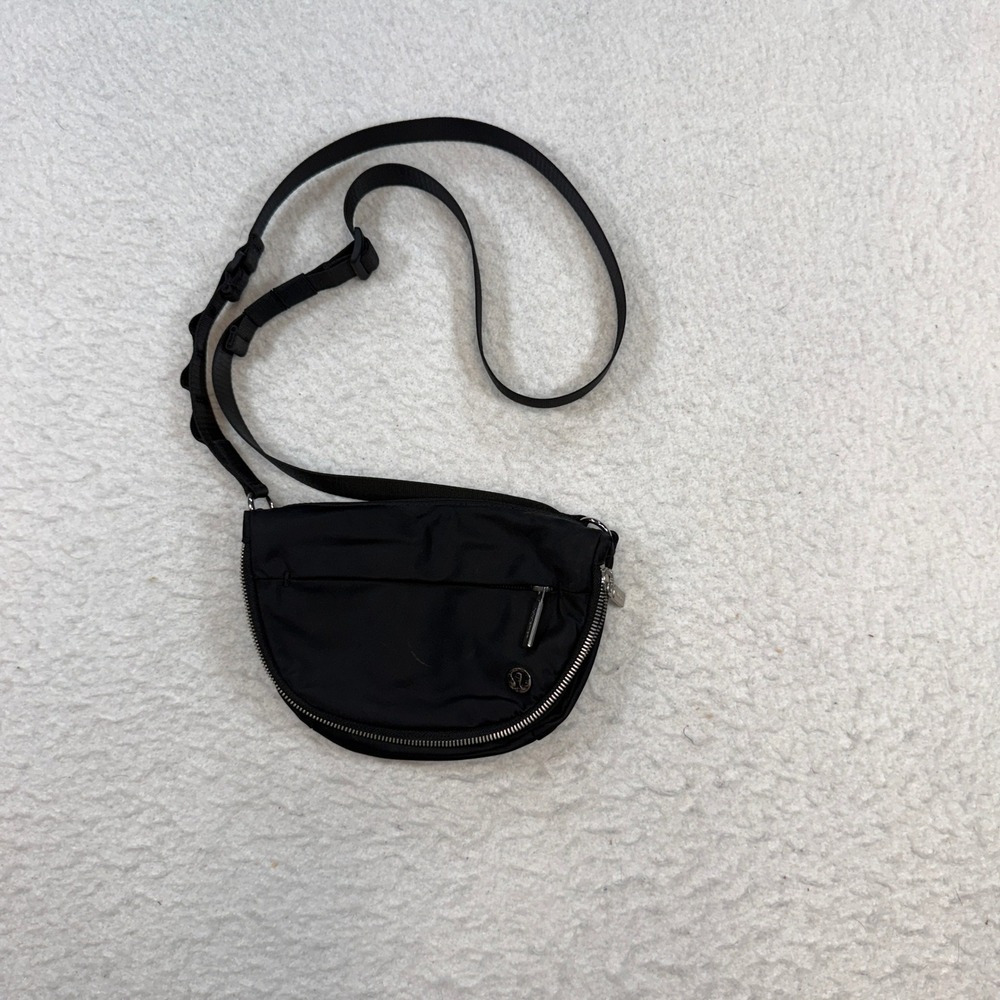 Lululemon All Night Festival Bag Micro Black Crossbody Bag